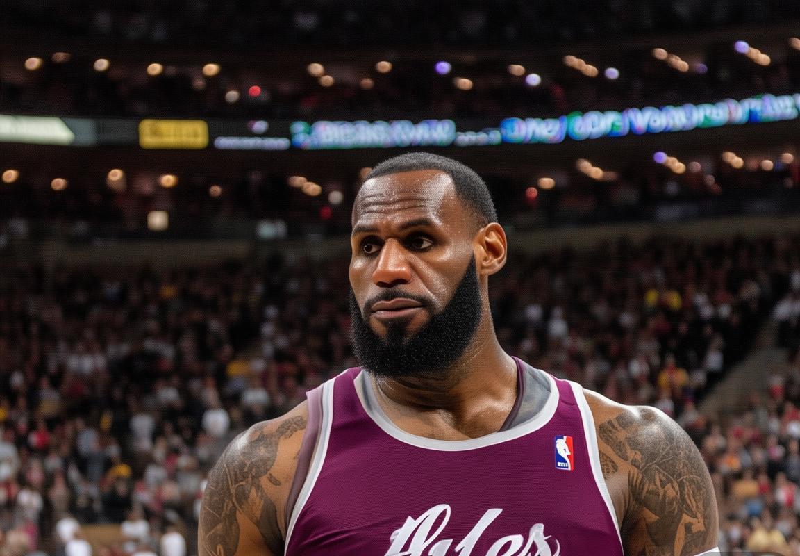 洛杉矶湖人队战绩不佳，勒布朗·詹姆斯出场时间过高成隐患